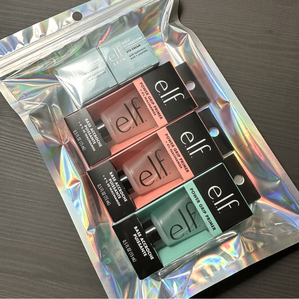 e.l.f. • Power Grip Primer & Eye Cream Bundle • NIB